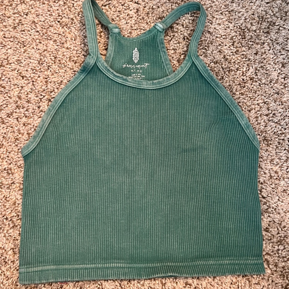 Free people movement happiness runs crop tank